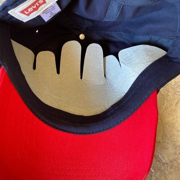 LEVI'S Unisex Two-Tone Snapback‎ Cap - Picture 4 of 5